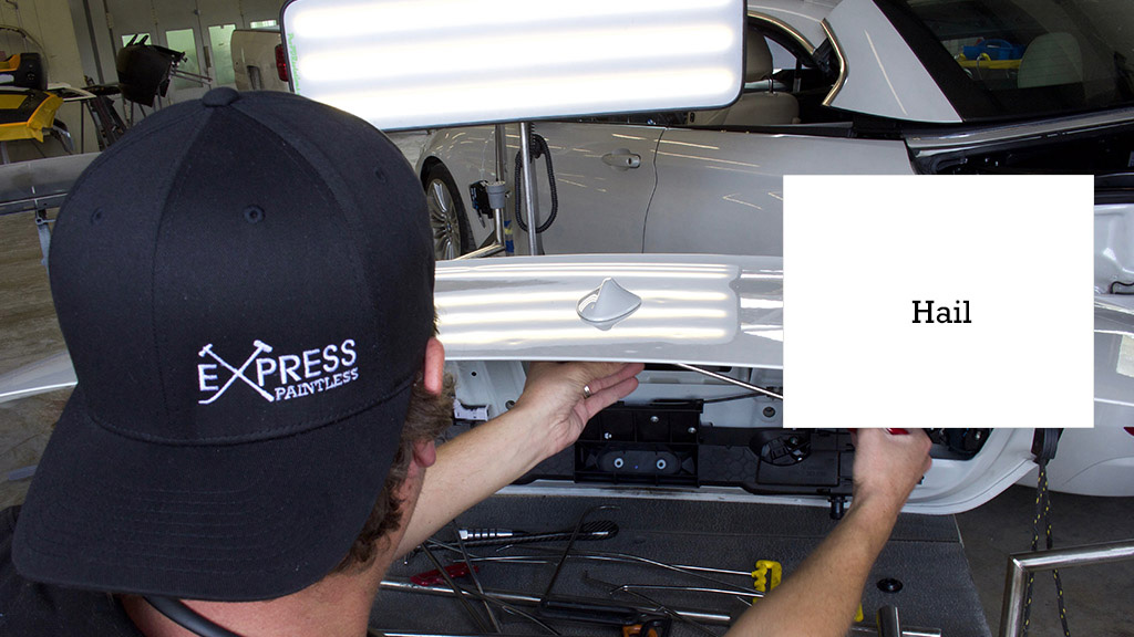 Express Paintless, the best auto hail repair in San Marcos, TX